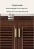 All-Aluminum Alloy Indoor Shoe Cabinet - Mildew-Resistant, Waterproof, Sunscreen Storage Solution.