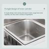 Large Capacity French Fryer Stall Fried Chicken Stove Commercial Gas Frying Machine Double Cylinder Deep Fryer