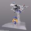 TAMASHII NATIONS Tiny Session Macross F VF-25F Messiah Valkyrie Figure 100mm PVC ABS Painted Articulated Collectible