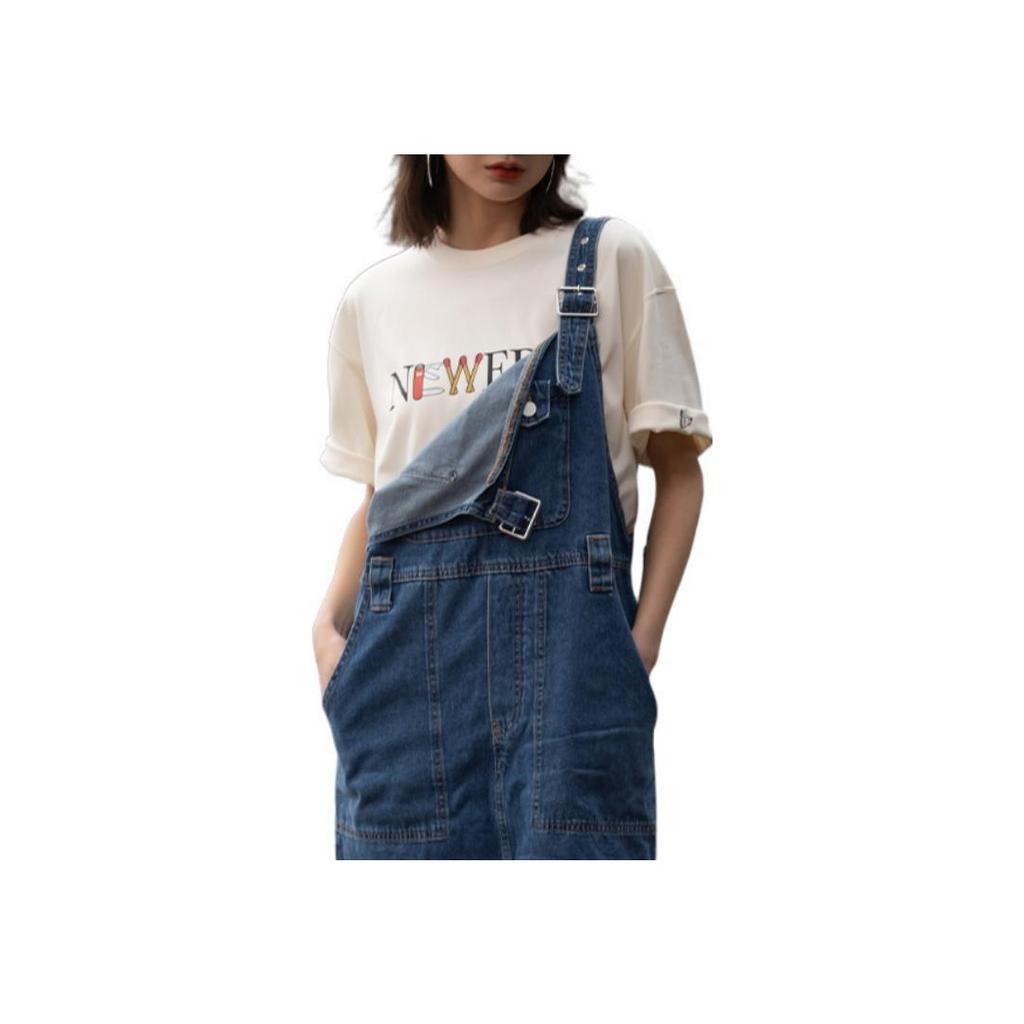 New Era Letter Short Sleeve T-Shirt Unisex T-Shirts White 12866500