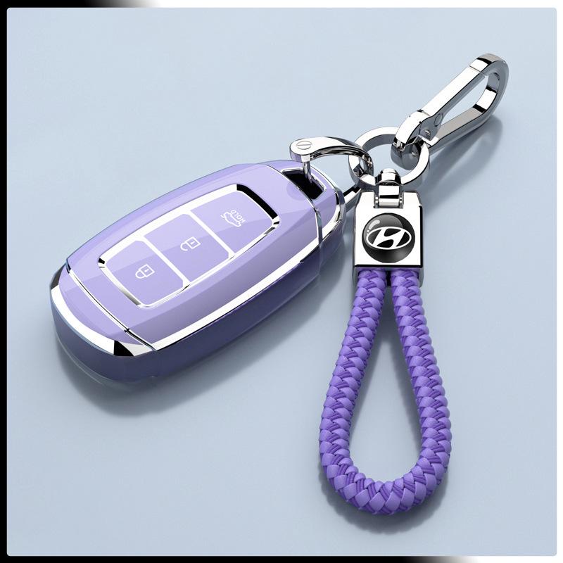 Hyundai MISTRA Luxury Protective Car Key Case - Special Shell for ix35, Compatible with 23 Models for Men and Women