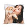Kpop Style Cool Girl Lisa Pillow Case Vintage Pillow Cover Comfy Pillowcases For Living Room Sofa