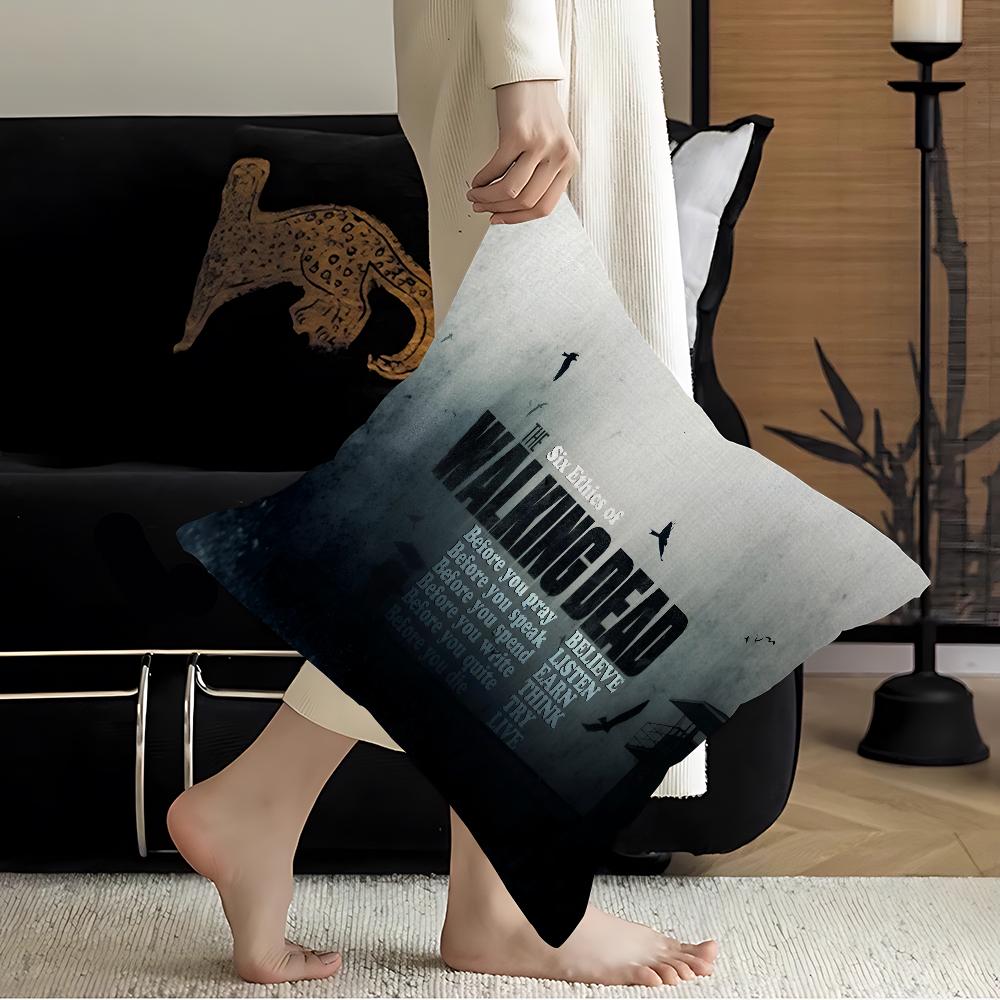 Tv Show Fear The Walking Dead Personalized Pillow Dust Cover Bedroom Kids Party Decoration Pillowcase Birthday Children Gift