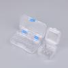 6/16Grids Dental Tooth Storage Box With Film Membrane Denture Molar Braces Box