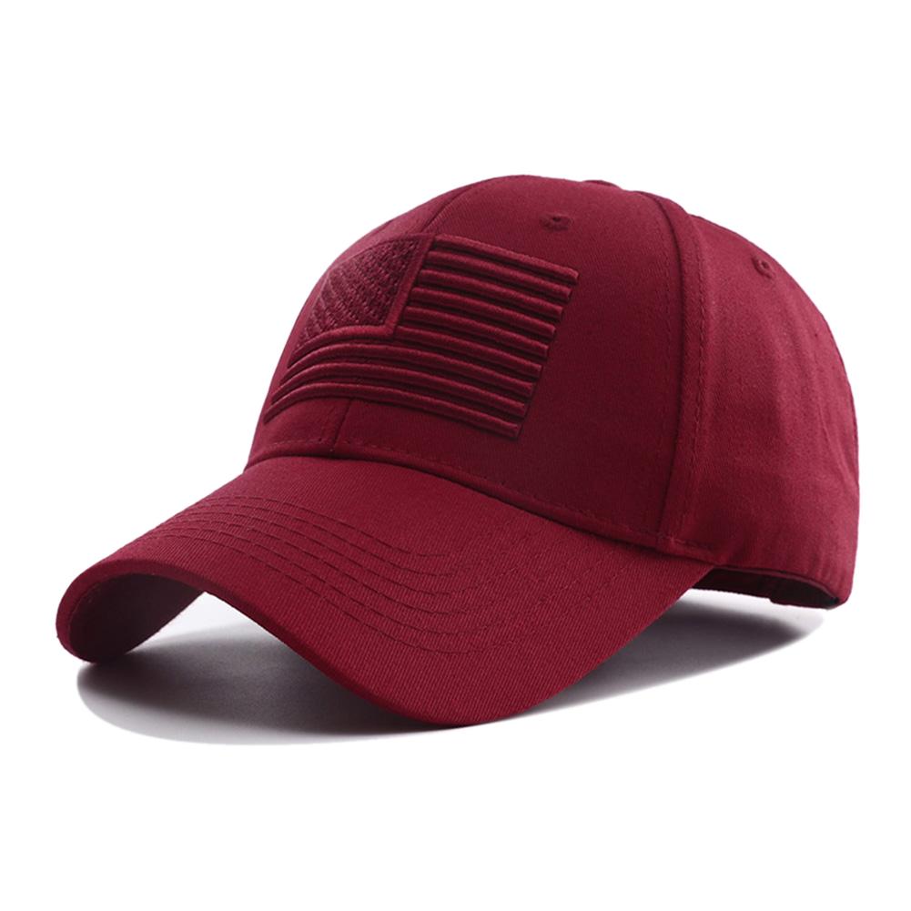 

Fashion American Usa Flag Embroidery Baseball Cap Bone Spring And Summer Outdoor Adjustable Casual Snapback Hats Sunscreen Hat Adjustable