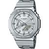 Casio G-Shock GM-2110D-7AJF Men's Watch Metal Bezel Band Silver