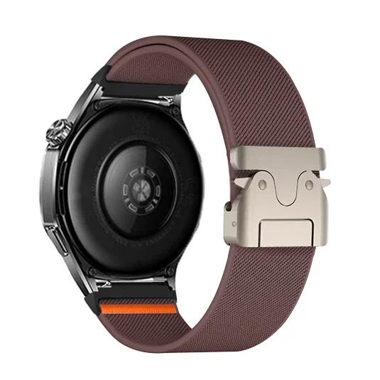 20mm Nylon Strap for Samsung Galaxy Watch 7 6 5 4 40mm 44mm 6Classic 47mm Elastic Band 22mm for Huawei Watch GT5 3 4Pro Bracelet