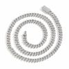 BES Fashion Hip Hop Link Chain Necklace with 6 MM Spring Buckle