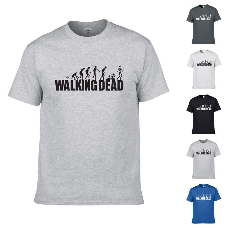The Walking Dead Unisex Short Sleeve Cotton Casual T-shirt Perfect For All Seasons