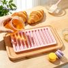 Baking Accessories for DIY Projects Silicone Twist Pretzel Mold, 12 Cavity Cake Chocolate Rod Candy Tray, High Temperature Resistant Molds Easy