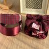 Red Plaid & Polka Dot Hair Accessories Set Festive Aesthetic Style for Women Holiday Party Gift