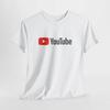 Men's and Women's T-shirts YouTube T-Shirt – Unisex Creator Cotton Tee for Men Women or Media Fans