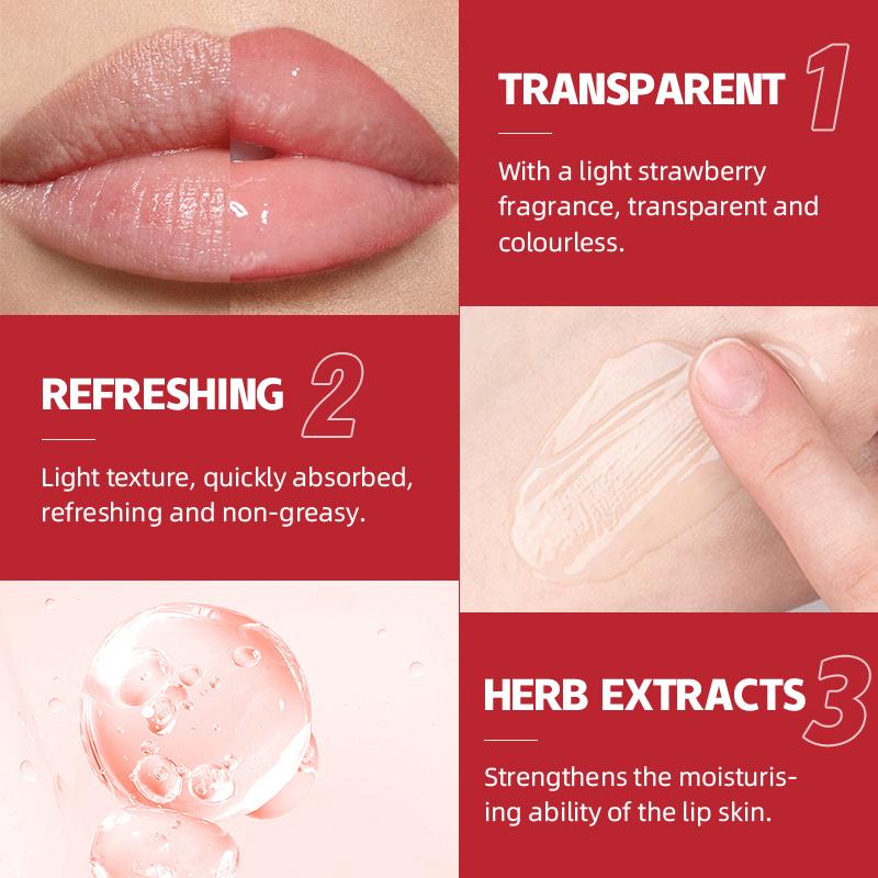 Strawberry Lip Balm Lip Milk Lips Hydrating and Moisturising Care Around The Lips To Lighten Lip Lines Anti-dry Cracked Firming Lip Film Lip Care