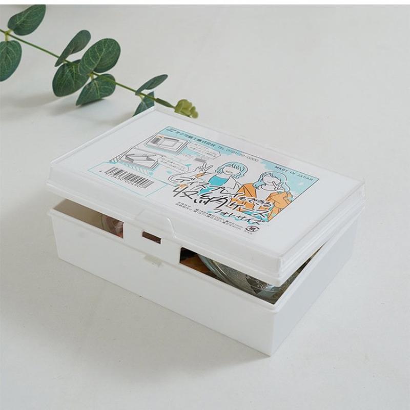 1PC Frosted Clear Flip Storage Box Large Capacity Dustproof Organizer for Wardrobe Underwear Socks Clothes Organization