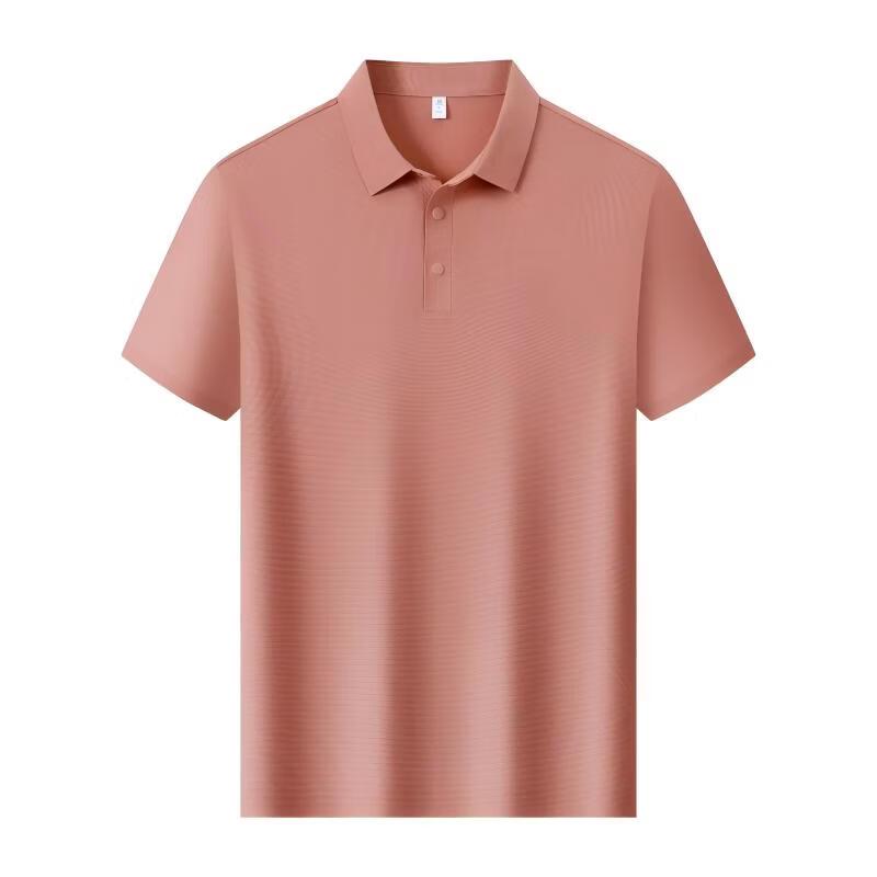 Qiogerui Anti-Bacterial Anti-Wrinkle Cooling Polo T-Shirt