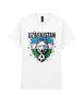 Uzbekistan White Wolf and Flag World Cup T-shirt Mens Womens Unisex Gildan