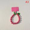 Cute Colorful Love Heart Bead Phone Chain Pendant Charm Strap Cord For Phone Bag Universal Hanging Rope