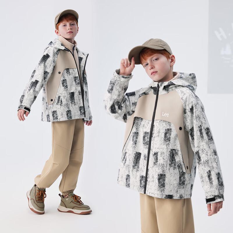 Lee Kids  Loose Fit Hooded Windbreaker Jacket 150