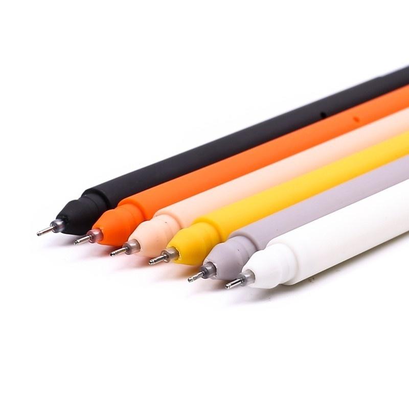 3pcs/lot Cute Pens Cartoon Animal Gel Ink 0.5mm Ballpoint Pen Cat Dog Stationery Office School Supplies  Gel