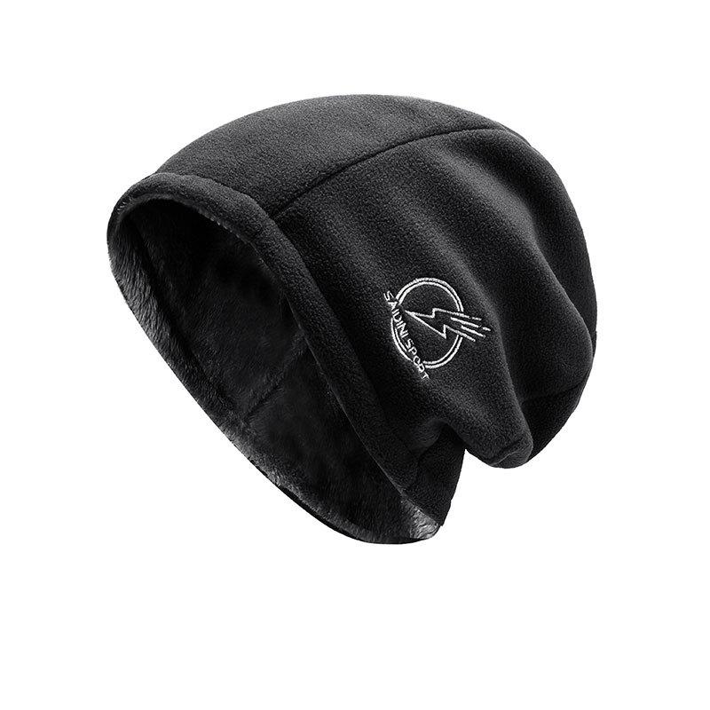 Autumn and winter fleece warm mask hat set outdoor riding windproof cold inner arctic fleece fashion versatile