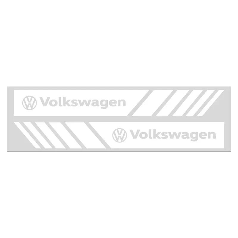 Automobilis Volkswagen VW 2 vnt. Automobilio PVC Juostelės Lenktynių Juostelės Galinio Vaizdo Veidrodėlio Lipdukai Volkswagen Golf-7 4 5 6 CC T-ROC Sharan Pa