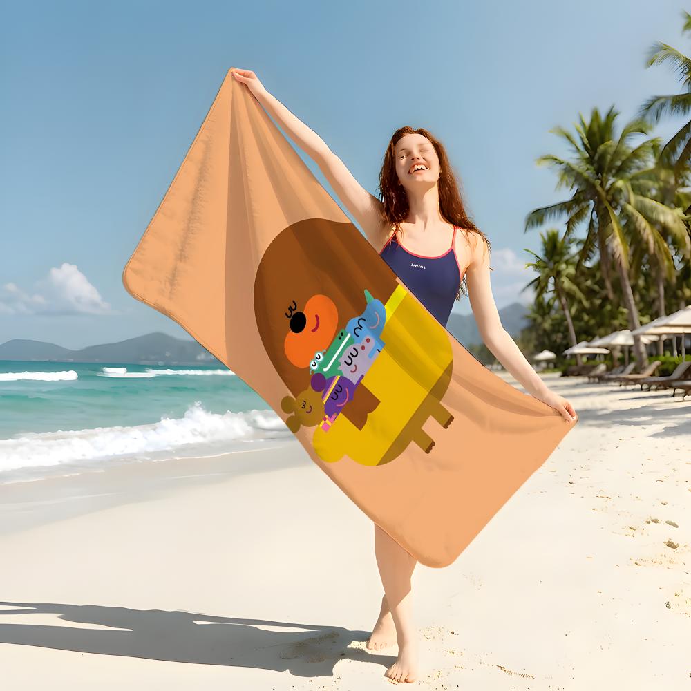 Cartoon h-hey d-duggee-E Towel Beach Blanket Towel  For Travel Gym Shower Luxury Lightweight Camping Pool hot