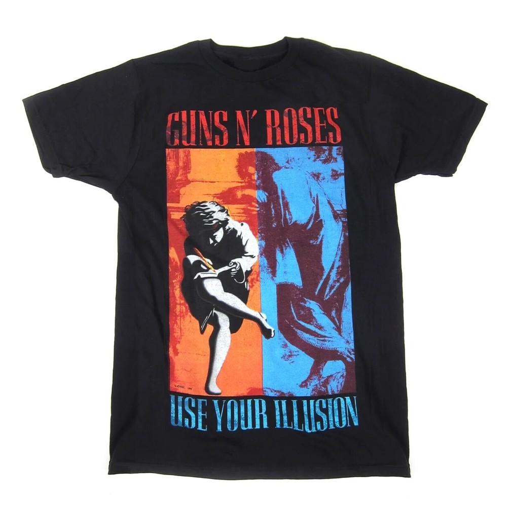 

GUNS N ROSES cd cvr USE YOUR ILLUSION COMBO 91 Official SHIRT XXL 2X new Unisex T-Shirt XXL