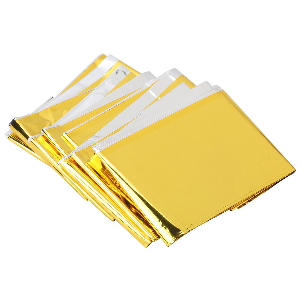 160x210cm Emergency Tent Blanket Camping Thermal Sleeping Bag Survival Reflective Shelter