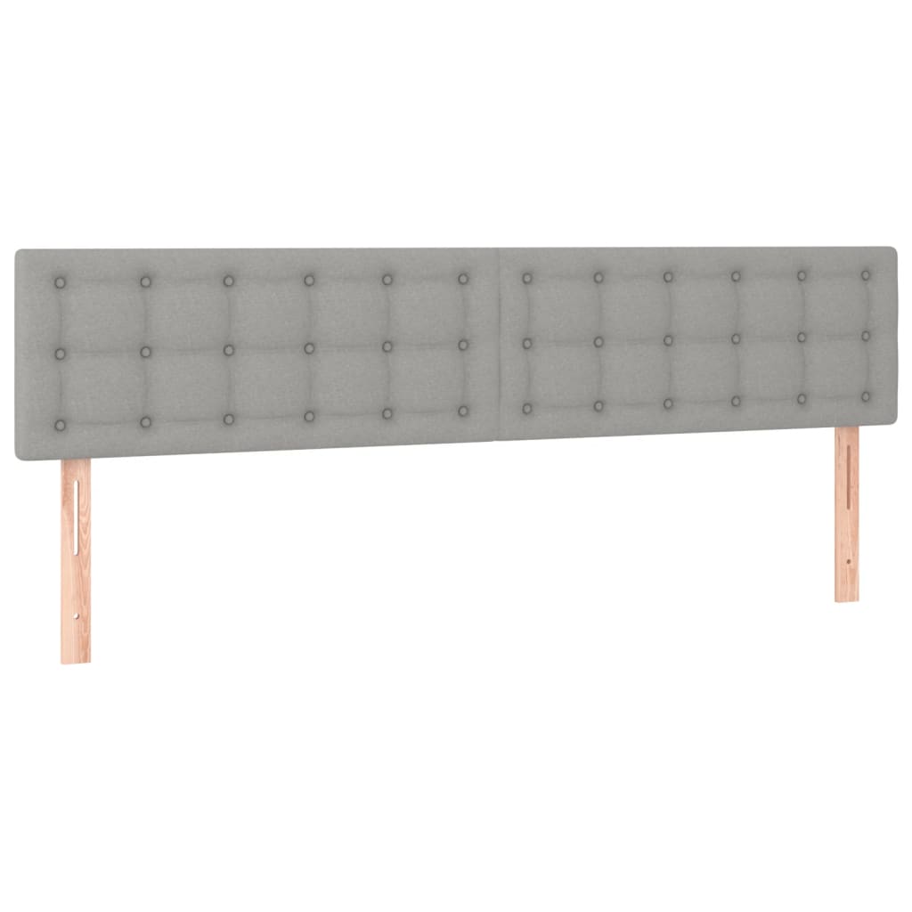 Vidaxl Struttura Letto Senza Materasso, Grigia, 120X190 Cm, Tessuto
