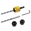 For Soft Metal Drill Extension Rod Construction Projects As Show Compatibility With Various Sizes Efficient Change System