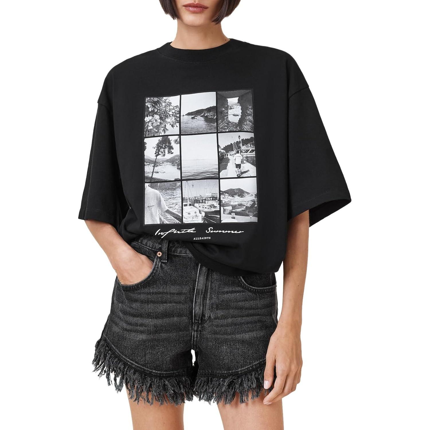 Women s Film Amelie Tee S чёрный