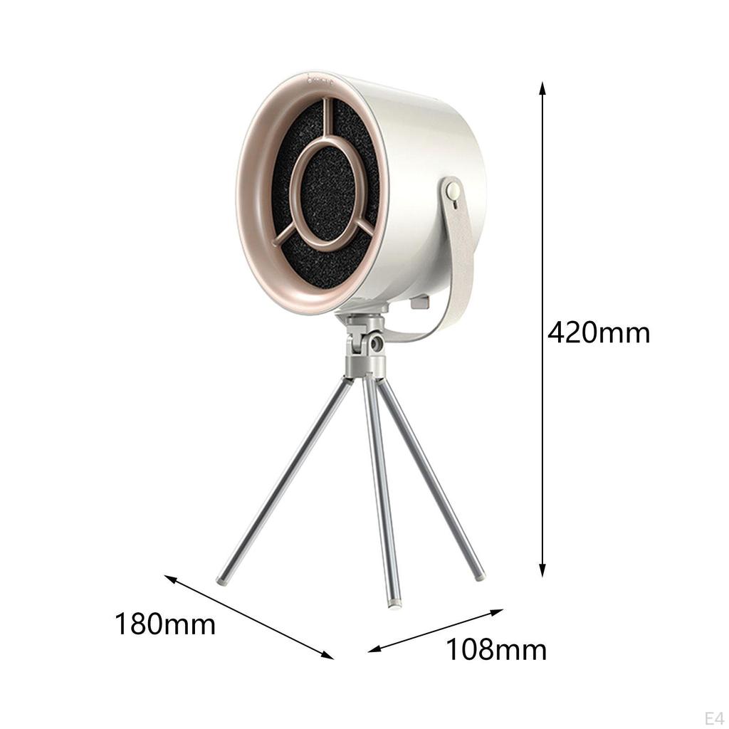 Compact Exhaust Fan for Mini Desktop Range Hood with USB Kitchen BBQ