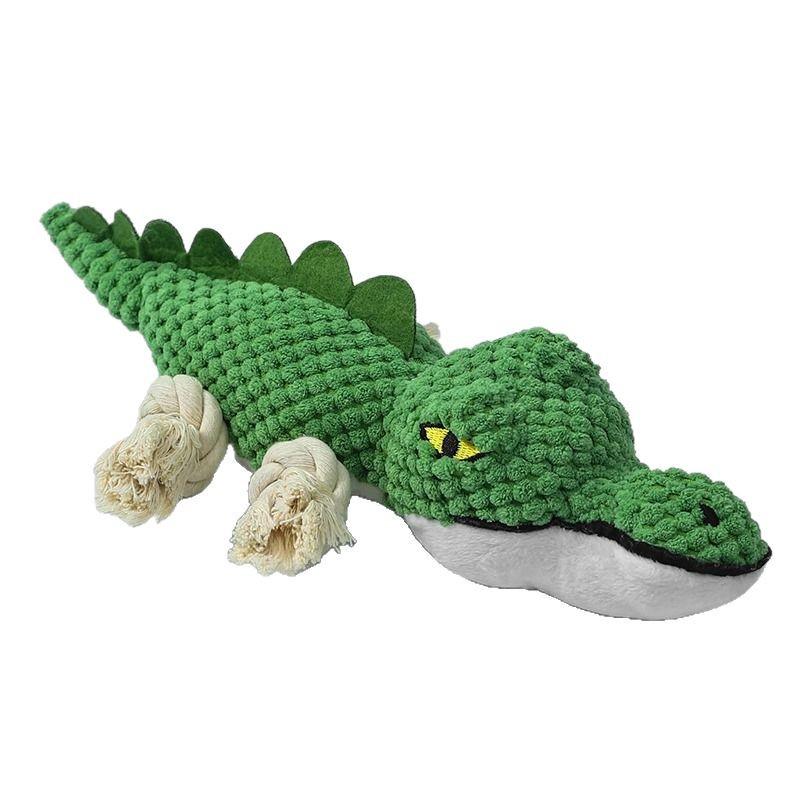 Bite-Resistant Plush Dog Toy with Sound for Small Breeds, Teething & Boredom Relief
