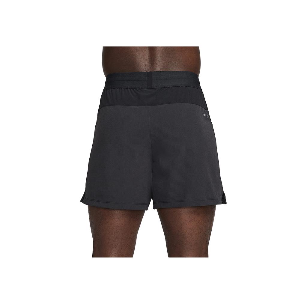 Nike Flex Rep Solid Logo Unlined Fitness Shorts Men Shorts Black FN3002-010
