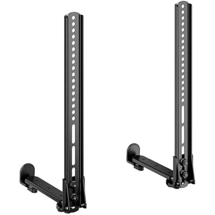 Soundbar Mount - AISENS - SPK01U-189 - High-Strength Steel - VESA Mount - Black