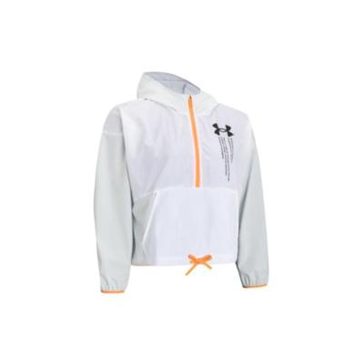 Solid Print Woven Hooded Jacket Women Outerwear White 1377550-100
