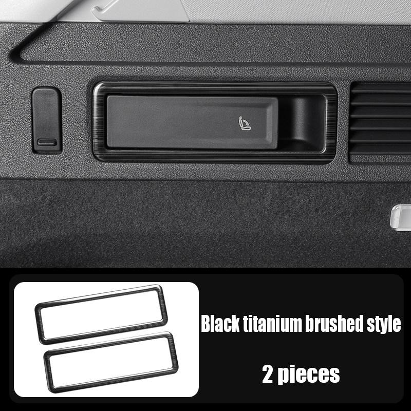 For Volkswagen Touareg MK3 -2024 rear trunk seat folding button decorative frame car interior decoration modification parts