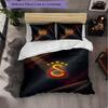 Biancheria da letto a tema Galatasaray FC Set 3 Pezzi Copripiumino Biancheria da letto decorativa per camera da letto per adolescenti Decorazione per la casa