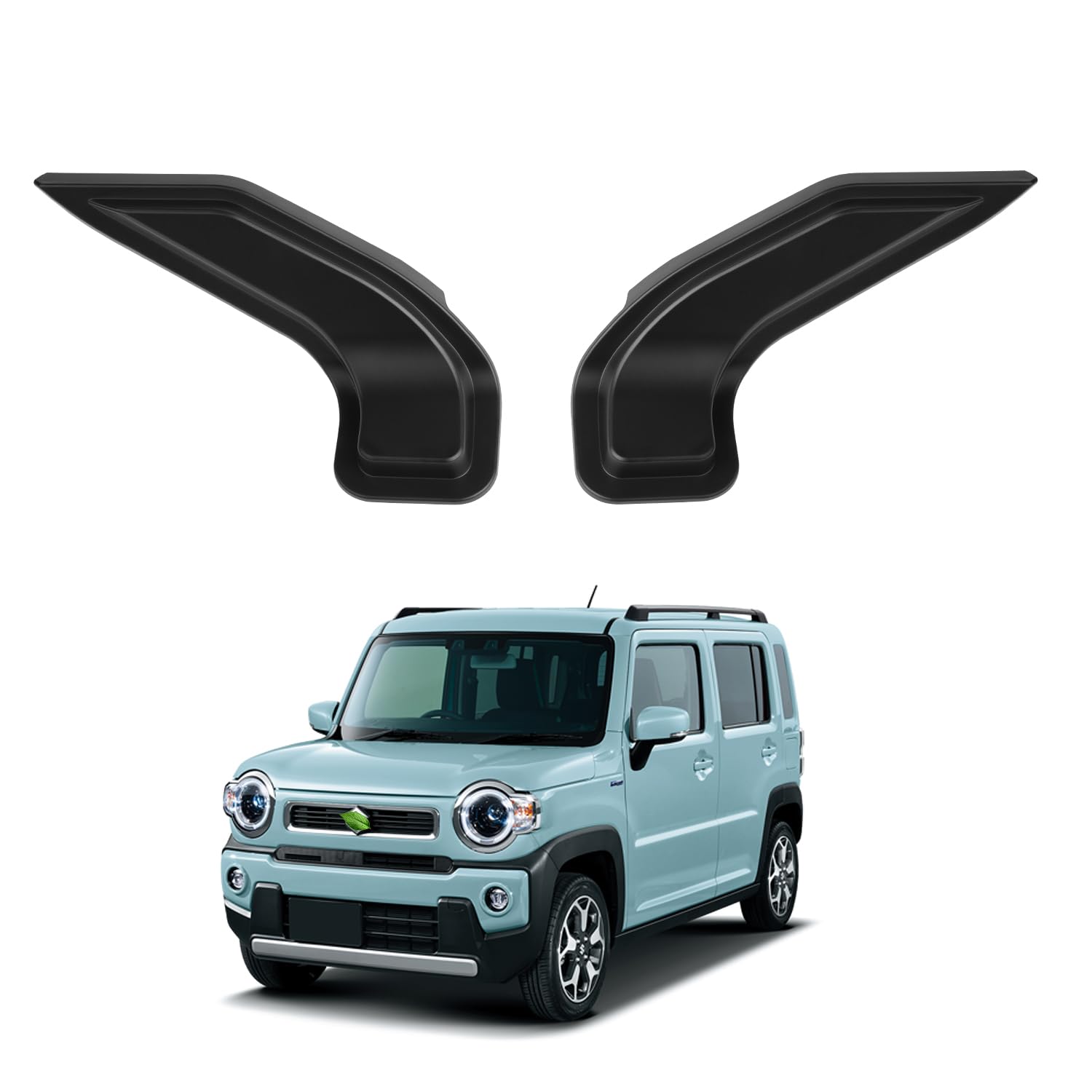 

AUTO SPEC Rear Defogger Cover for Suzuki Hustler MR52S MR92S 2020 with Cable Heating Custom Car Tape Set of 2 MR52S (January - Present) Double-Sided чёрный