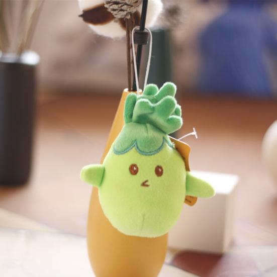 Interesting Baby Carrot Pendant Stylish Fine Workmanship Key Holder