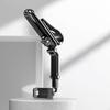 Sun Visor Phone Holder Secure Car Phone Mount Anti-Slip Clamp 360-Degree Rotatable Adjustable Car Phone Holder for Most Smartphones