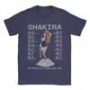 Shakira Colombia las mujenres ya no lloran T Shirt Unisex Streetwear TShirts Summer Breathable Tee Shirt Oversized Clothes