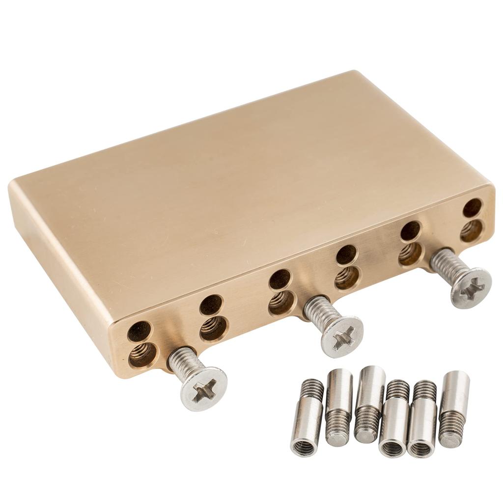 Musiclily Ultra 41mm Blast Tremolo Block for Wilkinson by GOTOH VG300/VS100N Tremolo Bridges (10.8mm String Pitch)