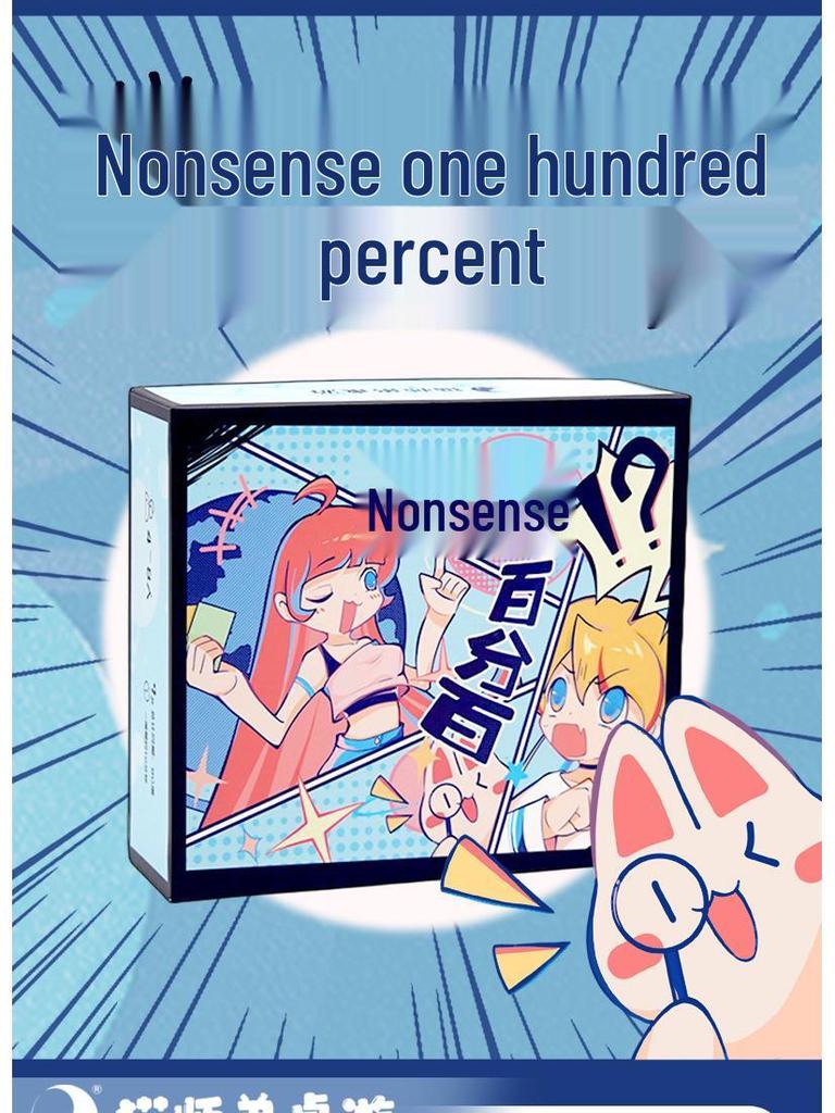 Nonsense Tabletop Card Game: Murder Mystery Logic for 4-8 Players