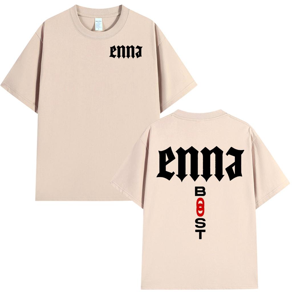Rapper PLK Enna Boost Graphic T Shirt Men's Women Clothing Fashion Hip Hop Oversized T-shirt Casual Cotton Short Sleeve T-shirts