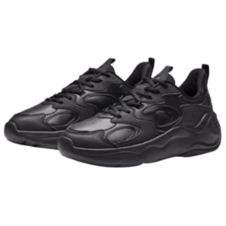 Anta Gravity 2 Classic Trendy Versatile Shock Absorption Non-Slip Wear-Resistant Low-Top Casual Shoes Men Casual Shoes Black 112518811-4