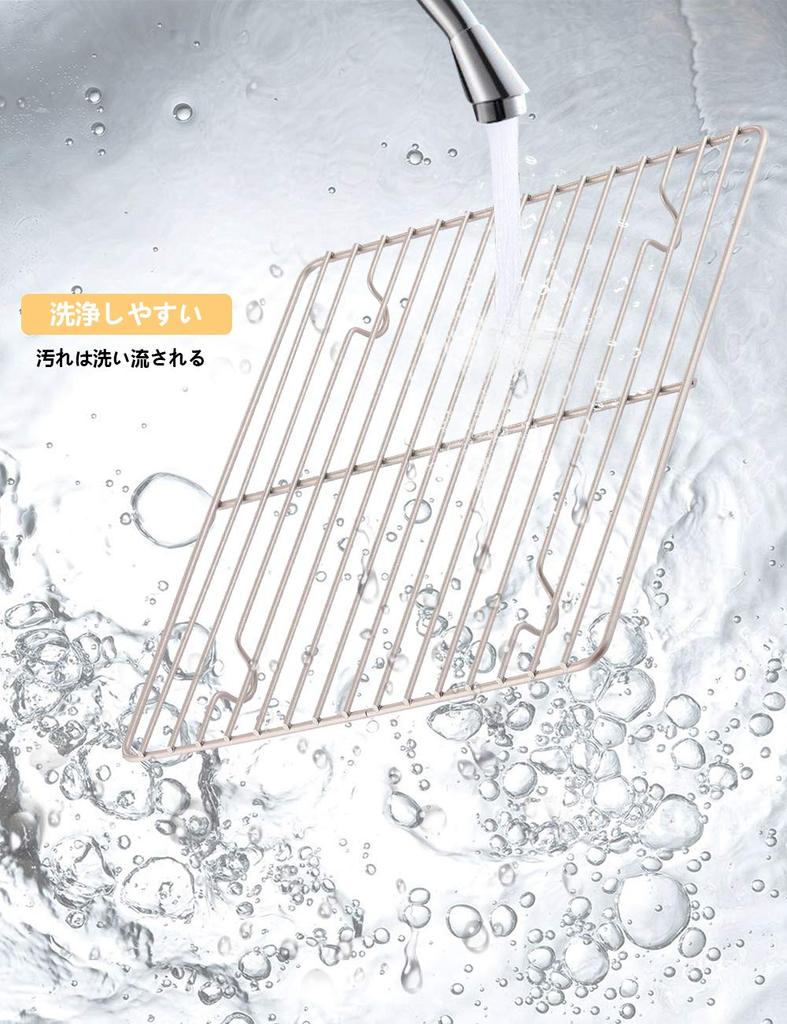 CHEFMADE 27.4cm Cake Cooler, Baking Pan, Non-Stick Cake Pan (27.4*27.4*1.8cm)