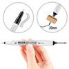 20mm Double-Tip Deep Hole Long Head Nib Markers Graffiti Marker Metal Pen Waterproof Woodworking Decoration Multi-Purpose Tools
