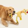 Plush Deer Dog Rope Toy Squeaky Teeth Cleaning Chew Toy Interactive Pet Toy For Small Medium Dogs Indoor Outdoor Play