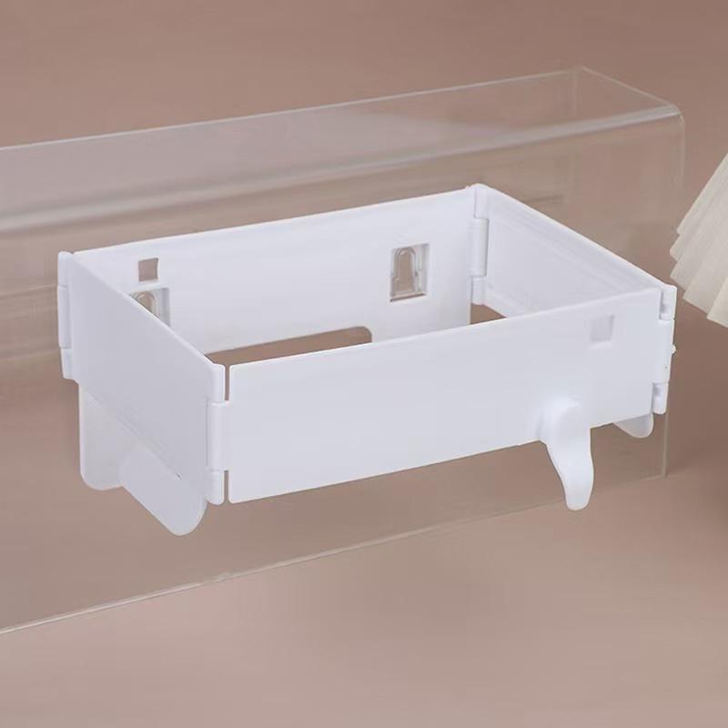 1PC Hanging Trash Bag Holder Foldable Garbage Bag Hanging Rack Home Kitchen Bathroom Portable Storage Rack